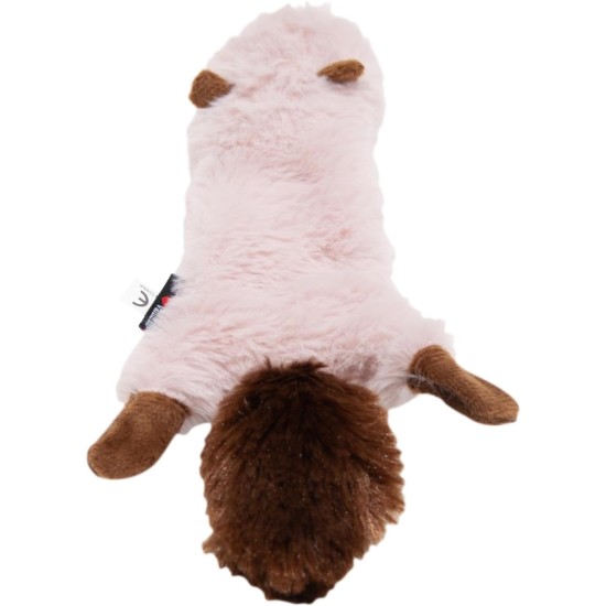 JACK AND VANILLA, Flatties Cow Dog Toy, White/Black, 45 cm, Realistic Design, Sounds and Washable, Ideal for Interactive Games, Bright Colours JACK AND VANILLA, Flatties Cow Dog Toy, White/Black, 45 cm, Realistic Design, Sounds and Washable, Ideal for Interactive Games, Bright Colours