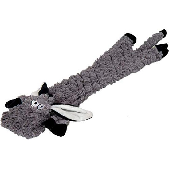 JACK AND VANILLA, Flatties Donkey Dog Toy, 70 cm, Realistic Design, with Sound and Washable, Ideal for Interactive Games, Bright Colours JACK AND VANILLA, Flatties Donkey Dog Toy, 70 cm, Realistic Design, with Sound and Washable, Ideal for Interactive Games, Bright Colours