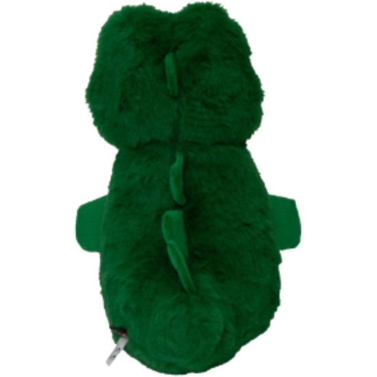 JACK AND VANILLA, Interactive Alligator Cuddly Toy for Dogs and Cats, Integrated Squeaker, Durable and Non-Toxic Materials, Easy to Clean, 18 cm, Green JACK AND VANILLA, Interactive Alligator Cuddly Toy for Dogs and Cats, Integrated Squeaker, Durable and Non-Toxic Materials, Easy to Clean, 18 cm, Green