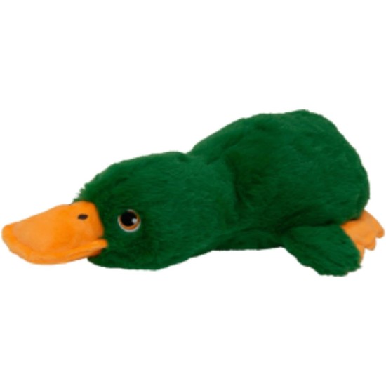 JACK AND VANILLA, Interactive Alligator Cuddly Toy for Dogs and Cats, Integrated Squeaker, Durable and Non-Toxic Materials, Easy to Clean, 18 cm, Green JACK AND VANILLA, Interactive Alligator Cuddly Toy for Dogs and Cats, Integrated Squeaker, Durable and Non-Toxic Materials, Easy to Clean, 18 cm, Green