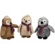 JACK AND VANILLA Interactive Penguin Dog Toy, Soft Velvet, Built-in Whistle, Ideal for Games, 20 cm, Colourful, Perfect for Small to Medium Dogs JACK AND VANILLA Interactive Penguin Dog Toy, Soft Velvet, Built-in Whistle, Ideal for Games, 20 cm, Colourful, Perfect for Small to Medium Dogs