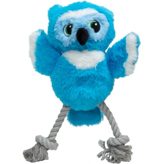 JACK AND VANILLA, Interactive Toy for Dog or Cat Colourful Owl Makes Sounds Soft and Safe Easy to Clean 28cm Available JACK AND VANILLA, Interactive Toy for Dog or Cat Colourful Owl Makes Sounds Soft and Safe Easy to Clean 28cm Available