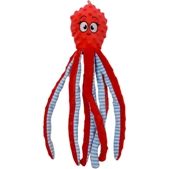 JACK AND VANILLA, Interaktives Oktopus-Hundespielzeug, weich und langlebig, ideal für große Hunde, 45 cm, dunkelblaue Farbe, perfekt zum Spielen und Kuscheln, Bubble-Plüschmodell JACK AND VANILLA, Interaktives Oktopus-Hundespielzeug, weich und langlebig, ideal für große Hunde, 45 cm, dunkelblaue Farbe, perfekt zum Spielen und Kuscheln, Bubble-Plüschmodell
