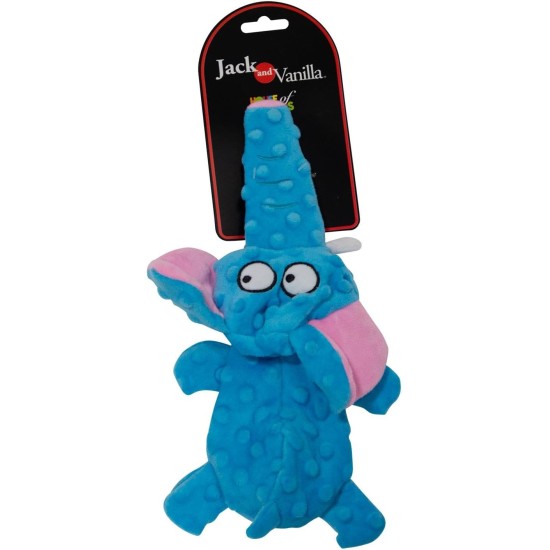 JACK AND VANILLA, Interaktives Oktopus-Hundespielzeug, weich und langlebig, ideal für große Hunde, 45 cm, dunkelblaue Farbe, perfekt zum Spielen und Kuscheln, Bubble-Plüschmodell JACK AND VANILLA, Interaktives Oktopus-Hundespielzeug, weich und langlebig, ideal für große Hunde, 45 cm, dunkelblaue Farbe, perfekt zum Spielen und Kuscheln, Bubble-Plüschmodell