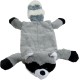 JACK AND VANILLA, Plush Dog Toy 70cm Realistic Design Sound Washable Interactive Play Bright Colors Flatties