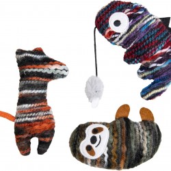 JACK AND VANILLA Plush Toy for Dogs and Cats, Soft and Durable, Ideal for Interactive Play and Cuddle, Lightweight and Non-Toxic, 14 cm, Multi-Colour JACK AND VANILLA Plush Toy for Dogs and Cats, Soft and Durable, Ideal for Interactive Play and Cuddle, Lightweight and Non-Toxic, 14 cm, Multi-Colour