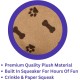 J&E Importers Green Jem Pet Boutique Super Soft Squeaky Toy Designer Bag Dog Toy, Tan J&E Importers Green Jem Pet Boutique Super Soft Squeaky Toy Designer Bag Dog Toy, Tan