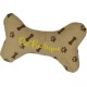 J&E Importers The Pet Store Pet Boutique Super Soft Squeaky Designer Bone Soft Plush Toy - Tan J&E Importers The Pet Store Pet Boutique Super Soft Squeaky Designer Bone Soft Plush Toy - Tan