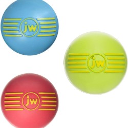 JW PET ISqueak Squeaky Dog Puppy Toy for Fetching and Chewing Medium Ball 3 Pieces JW PET ISqueak Squeaky Dog Puppy Toy for Fetching and Chewing Medium Ball 3 Pieces