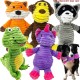 Jalousie Plush Dog Toys - Pack of 5 Jalousie Plush Dog Toys - Pack of 5