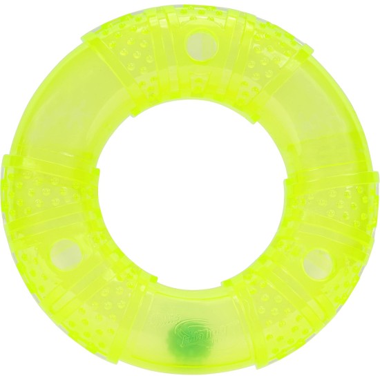 Jazwares Wham-O Pets Chewla-Hoop Treat Dispenser - Boredom Buster, Mentally Stimulating, Challenging Interactive Dog Toy Jazwares Wham-O Pets Chewla-Hoop Treat Dispenser - Boredom Buster, Mentally Stimulating, Challenging Interactive Dog Toy