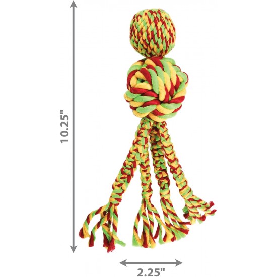 KONG - Dragon Knots - With Knotted Ropes and Little Filling - Medium/Large (Colour Varies) KONG - Dragon Knots - With Knotted Ropes and Little Filling - Medium/Large (Colour Varies)