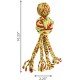 KONG - Dragon Knots - With Knotted Ropes and Little Filling - Medium/Large (Colour Varies) KONG - Dragon Knots - With Knotted Ropes and Little Filling - Medium/Large (Colour Varies)