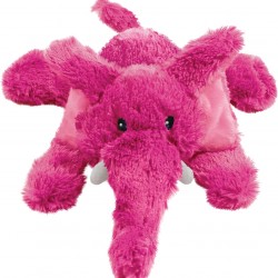 KONG Cozie Elmer Elephant - Indoor Squeaky Dog Plush Toy - Small Dogs KONG Cozie Elmer Elephant - Indoor Squeaky Dog Plush Toy - Small Dogs