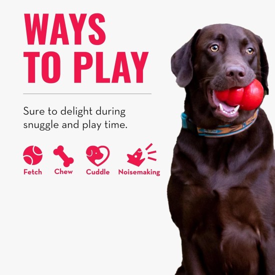 KONG Cozies Squeaky Dog Toy KONG Cozies Squeaky Dog Toy