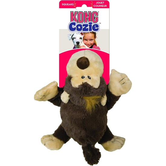 KONG Cozies Squeaky Dog Toy KONG Cozies Squeaky Dog Toy