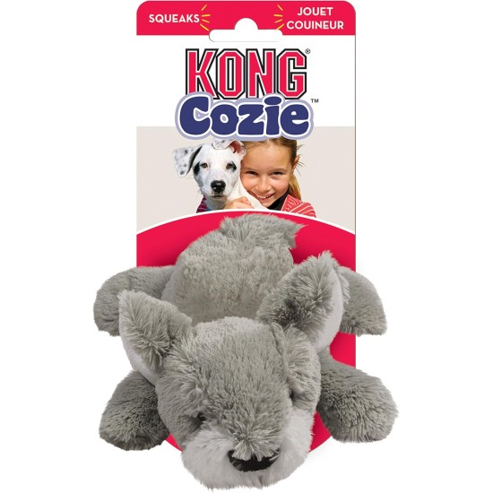 KONG Cozies Squeaky Dog Toy KONG Cozies Squeaky Dog Toy