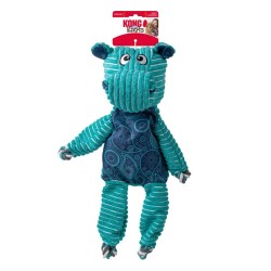 KONG Floppy Knots Dog Toy, Durable, No Stuffing, Squeaky Cord and Plush Toy, Teething Play (Hippo, XL) KONG Floppy Knots Dog Toy, Durable, No Stuffing, Squeaky Cord and Plush Toy, Teething Play (Hippo, XL)