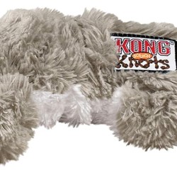 KONG Scrunch Knots Raccoon Dog Toy with Inner Knotted Ropes and Minimal Filling for Less Mess KONG Scrunch Knots Raccoon Dog Toy with Inner Knotted Ropes and Minimal Filling for Less Mess