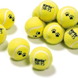 Karlie 45634 Tennis Balls Set of 12 6 cm 30:15 Karlie 45634 Tennis Balls Set of 12 6 cm 30:15