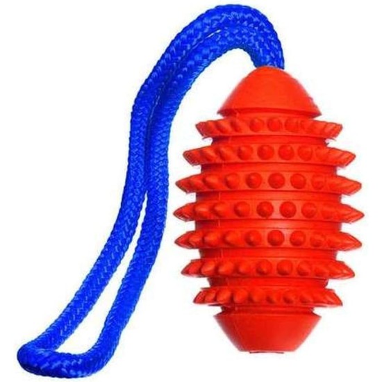 Karlie 45856 Boomer Aqua Football Solid Rubber Karlie 45856 Boomer Aqua Football Solid Rubber