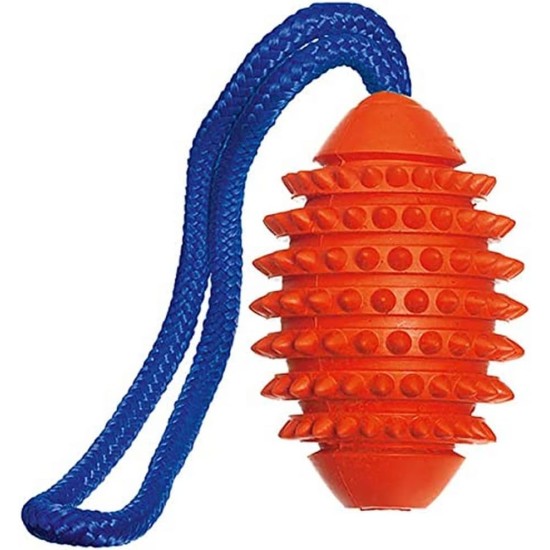 Karlie 45856 Boomer Aqua Football Solid Rubber Karlie 45856 Boomer Aqua Football Solid Rubber