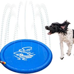 Karlie 522123 Splashy Dog Sprinkler Mat Diameter 100 cm S Blue 390 g Karlie 522123 Splashy Dog Sprinkler Mat Diameter 100 cm S Blue 390 g