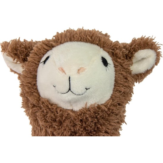 Karlie Alpaca with Rope, Dog Toy, Plush/Cotton, Brown, 26 x 13 x 10 cm Karlie Alpaca with Rope, Dog Toy, Plush/Cotton, Brown, 26 x 13 x 10 cm