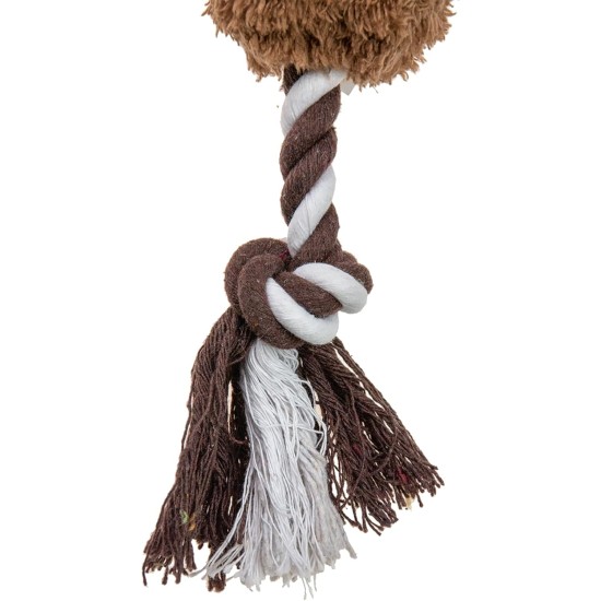 Karlie Alpaca with Rope, Dog Toy, Plush/Cotton, Brown, 26 x 13 x 10 cm Karlie Alpaca with Rope, Dog Toy, Plush/Cotton, Brown, 26 x 13 x 10 cm