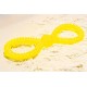Karlie Ball with Rope - Dog Toy - TPR / Cotton - Yellow - 16 x 7 x 7 Karlie Ball with Rope - Dog Toy - TPR / Cotton - Yellow - 16 x 7 x 7