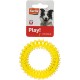 Karlie Ball with Rope - Dog Toy - TPR / Cotton - Yellow - 16 x 7 x 7 Karlie Ball with Rope - Dog Toy - TPR / Cotton - Yellow - 16 x 7 x 7