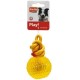 Karlie Ball with Rope - Dog Toy - TPR / Cotton - Yellow - 16 x 7 x 7 Karlie Ball with Rope - Dog Toy - TPR / Cotton - Yellow - 16 x 7 x 7