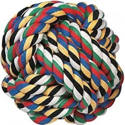 Karlie Cotton Ball – Dog Toy – Cotton – Multicoloured – Diameter 5.5 cm Karlie Cotton Ball – Dog Toy – Cotton – Multicoloured – Diameter 5.5 cm