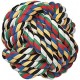 Karlie Cotton Ball – Dog Toy – Cotton – Multicoloured – Diameter 5.5 cm