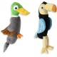 Karlie Dog Toy Plush Bird L: 38 cm W: 14 cm H: 8 cm Blue/Yellow Toucan Karlie Dog Toy Plush Bird L: 38 cm W: 14 cm H: 8 cm Blue/Yellow Toucan