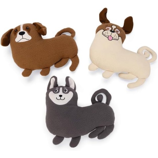 Karlie Dog Toy Plush Dog L 25 cm Brown Borris Karlie Dog Toy Plush Dog L 25 cm Brown Borris