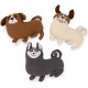 Karlie Dog Toy Plush Dog L 25 cm Brown Borris Karlie Dog Toy Plush Dog L 25 cm Brown Borris