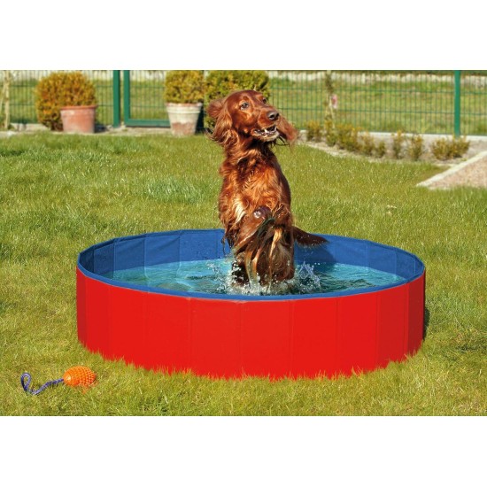 Karlie Doggy Pool, 80 x 20 cm, Blue/Red Karlie Doggy Pool, 80 x 20 cm, Blue/Red