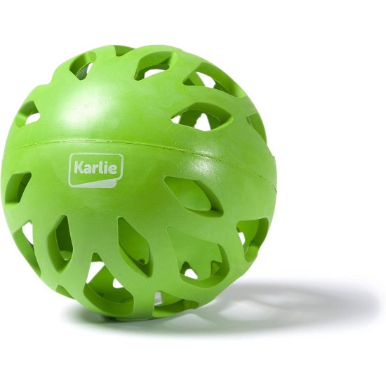 Karlie GRID PLAYBALL, RUBBER KOKO, ORANGE, 8 X 8 X 16, 5 CM, S Karlie GRID PLAYBALL, RUBBER KOKO, ORANGE, 8 X 8 X 16, 5 CM, S