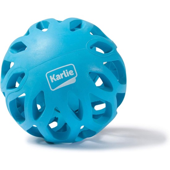 Karlie GRID PLAYBALL, RUBBER KOKO, ORANGE, 8 X 8 X 16, 5 CM, S Karlie GRID PLAYBALL, RUBBER KOKO, ORANGE, 8 X 8 X 16, 5 CM, S