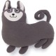 Karlie Leto Plush Dog Toy Length 25 cm Grey Karlie Leto Plush Dog Toy Length 25 cm Grey