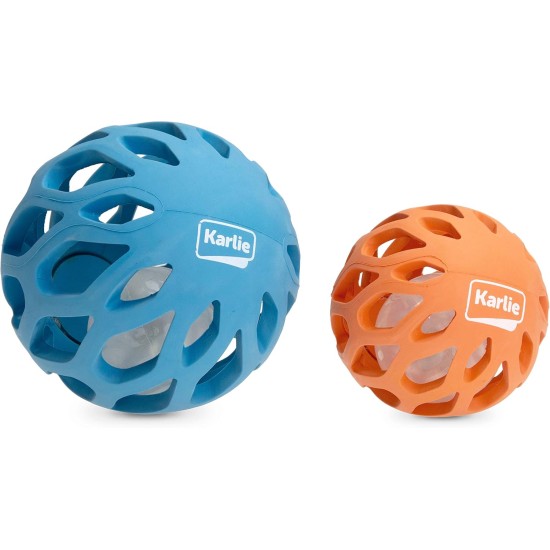 Karlie Mesh Ball with TPR LED Light Ball Diameter 11.5 cm Blue Karlie Mesh Ball with TPR LED Light Ball Diameter 11.5 cm Blue