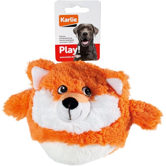 Karlie Plush Dog Toy Large 15 cm Orange Fossy Karlie Plush Dog Toy Large 15 cm Orange Fossy
