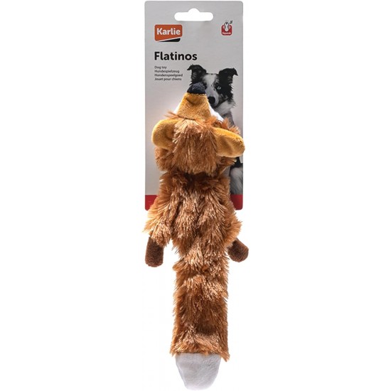Karlie Plush Toy Flatinos Fox L: 30 cm Brown Karlie Plush Toy Flatinos Fox L: 30 cm Brown