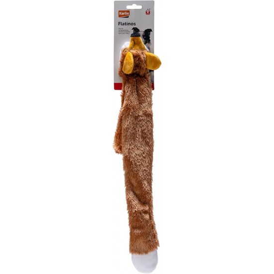 Karlie Plush Toy Flatinos Fox L: 30 cm Brown Karlie Plush Toy Flatinos Fox L: 30 cm Brown