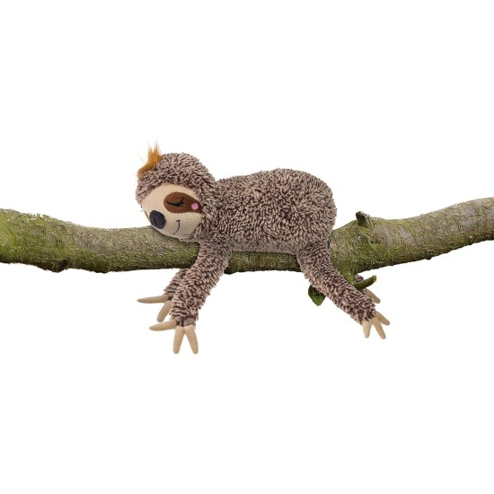 Karlie Sloth Dog Toy, Plush, Brown, 55 x 26 x 10 cm Karlie Sloth Dog Toy, Plush, Brown, 55 x 26 x 10 cm