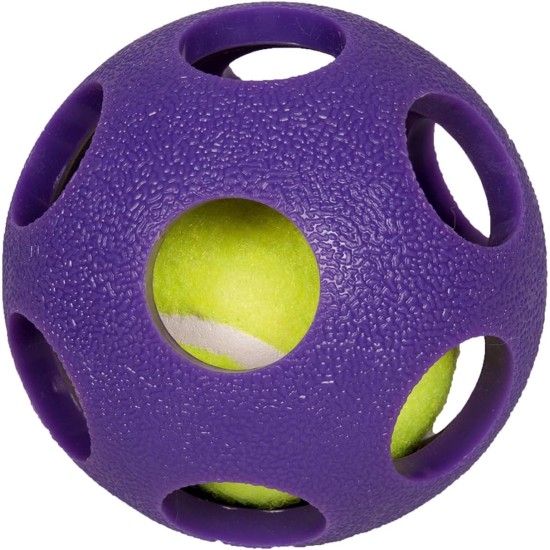 Karlie TPR Asteroid Ball Dog Toy TPR Purple Diameter 9 cm Karlie TPR Asteroid Ball Dog Toy TPR Purple Diameter 9 cm