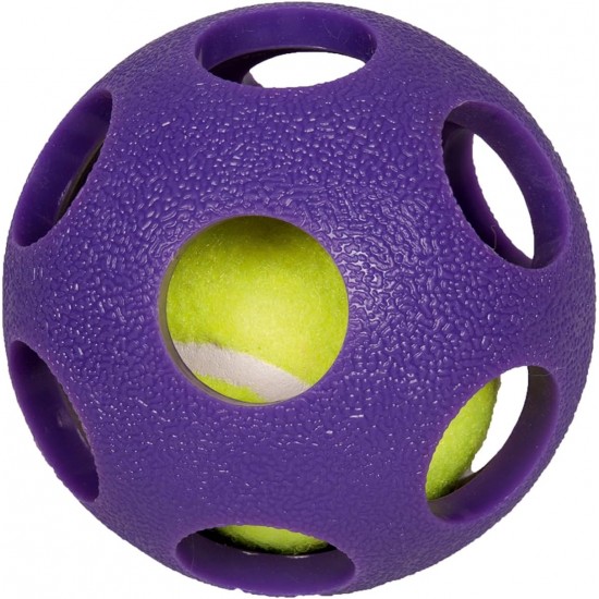 Karlie TPR Asteroid Ball Dog Toy TPR Purple Diameter 9 cm Karlie TPR Asteroid Ball Dog Toy TPR Purple Diameter 9 cm