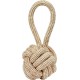 Kerbl Ball with Jute/Cotton Rope, Extra Large, 8 x 21 cm Kerbl Ball with Jute/Cotton Rope, Extra Large, 8 x 21 cm