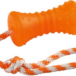 Kerbl Bone with Rope, 30 cm, Orange Kerbl Bone with Rope, 30 cm, Orange